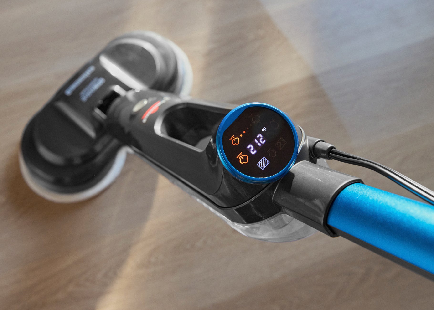 Steam Mode on handle of SpinWave SmartSteam