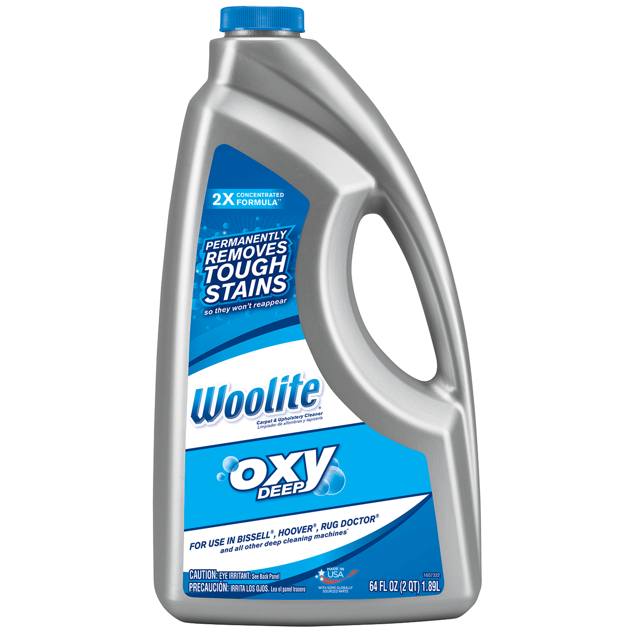 Woolite Oxy Deep Steam Carpet Cleaner Formula Bottle