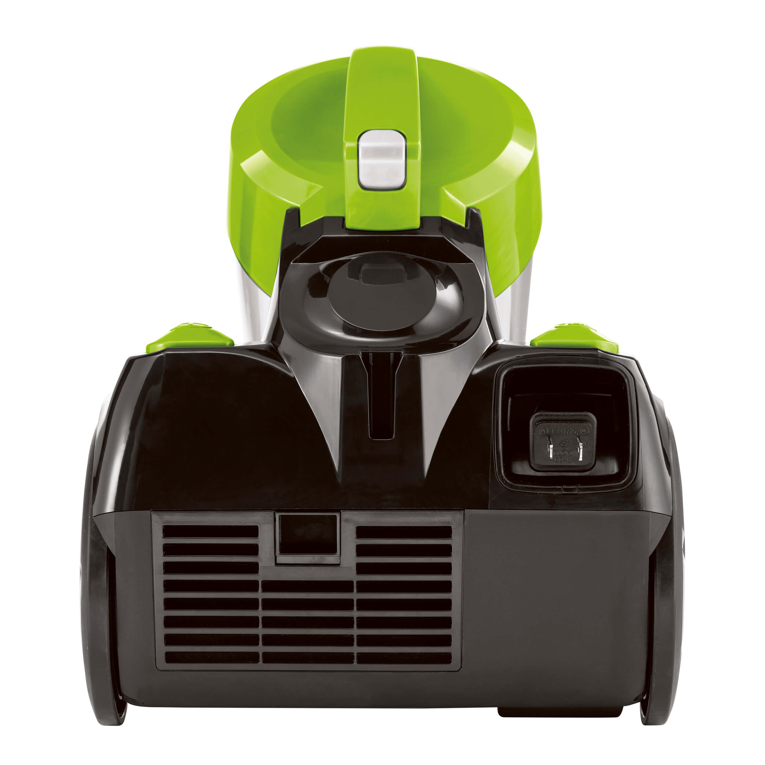 Zing Bagless Canister Vacuum back view