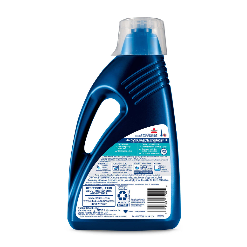 Clean + Refresh with Febreze Linen & Sky Formula
                        Back of Bottle