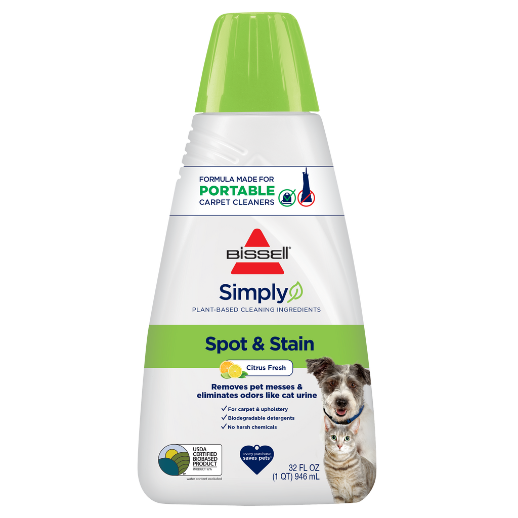 Simply Spot & Stain Pet Front Of Bottle