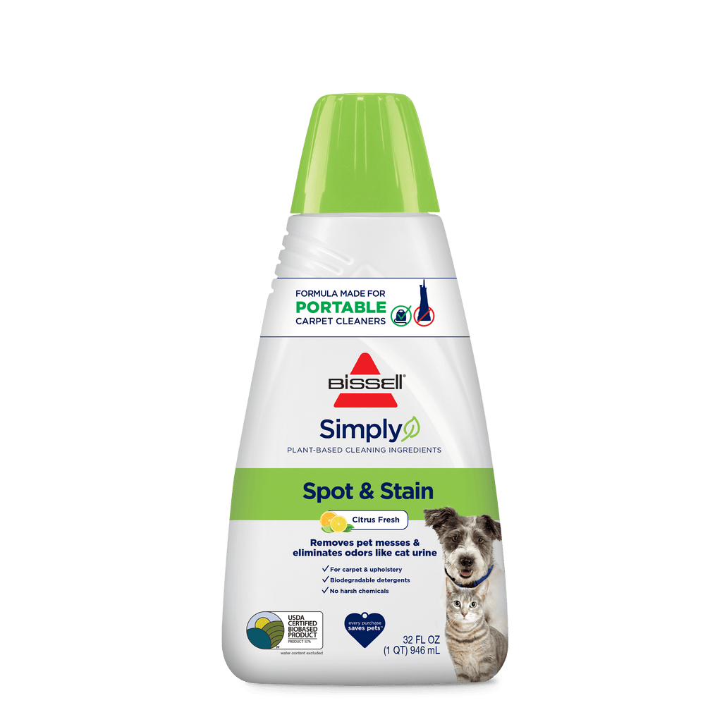 Simply Spot & Stain Pet Front Of Bottle