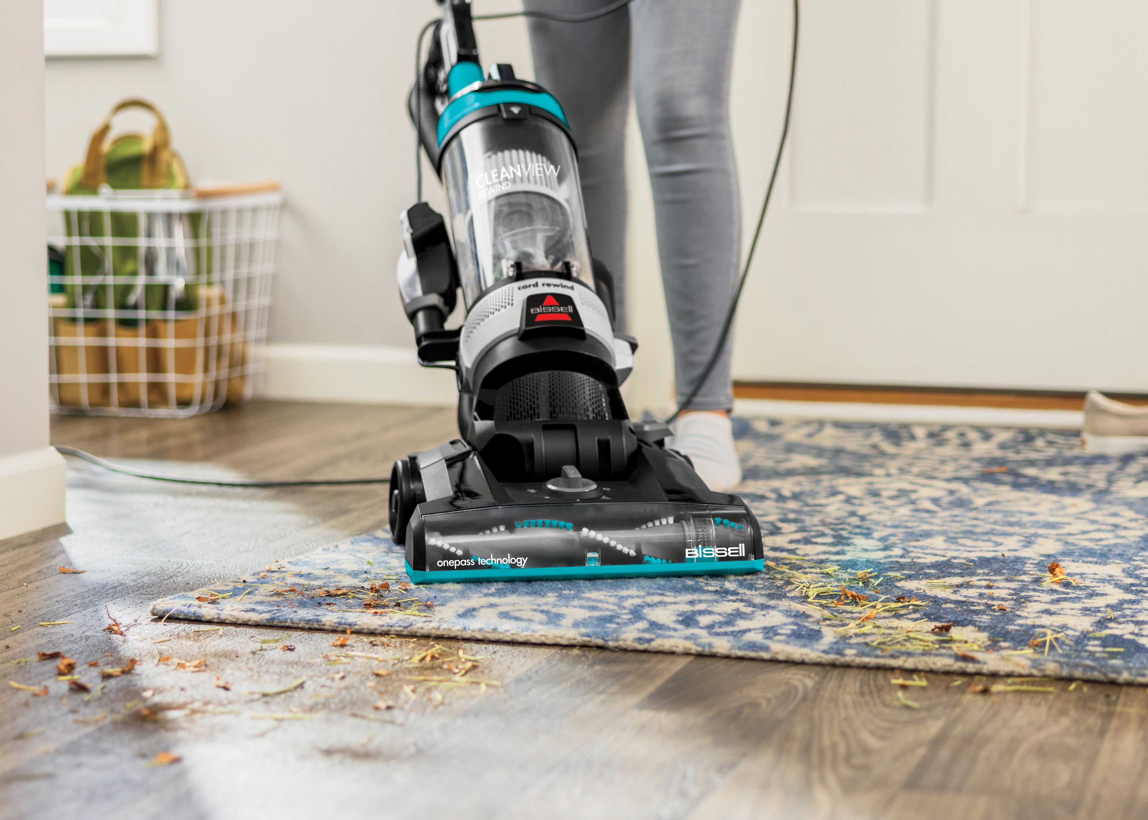 CleanView Vacuuming Area Rug.