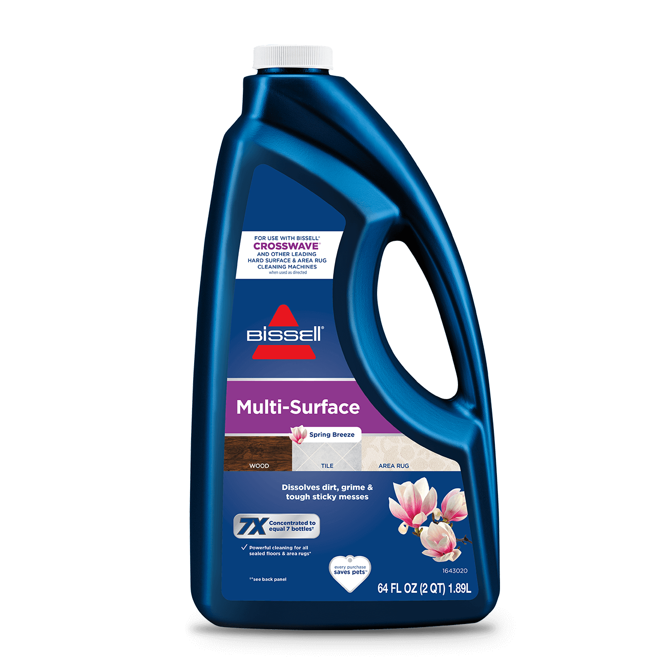 Multi-Surface Floor Cleaning Formula front of bottle