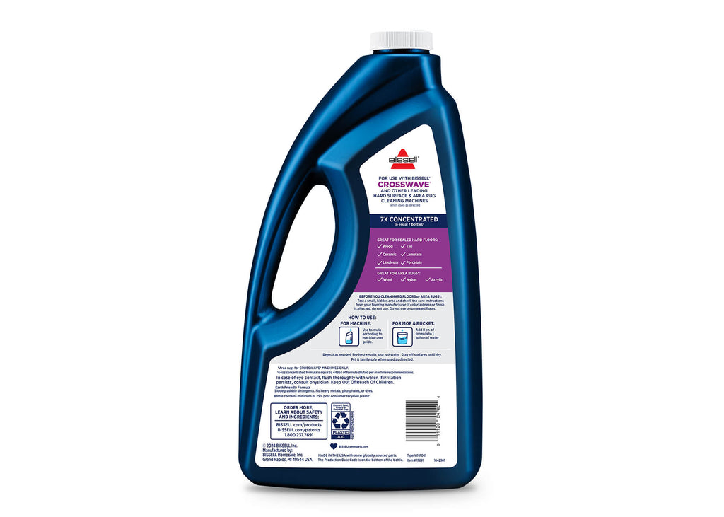 Multi-Surface Floor Cleaning Formula back of bottle