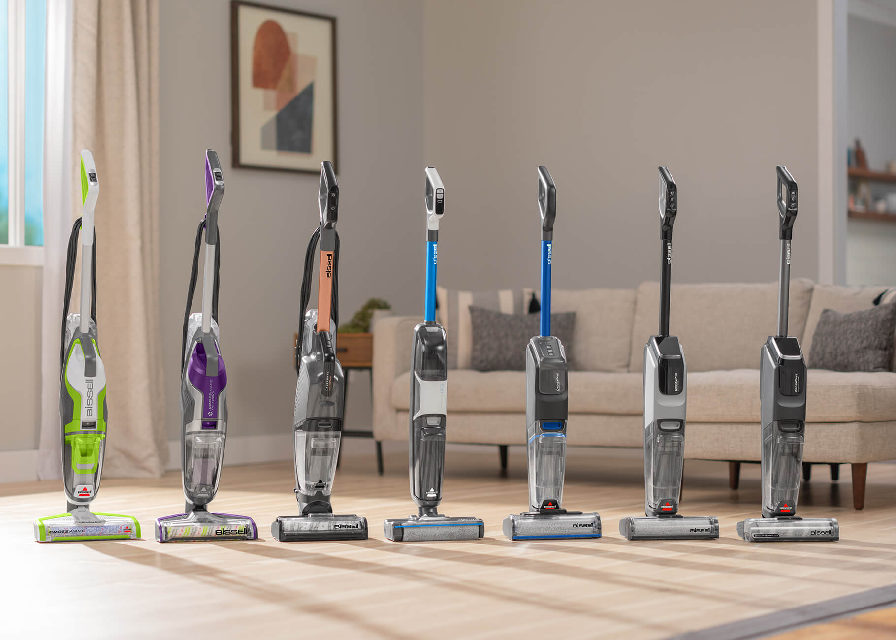 BISSELL CrossWave family of machines