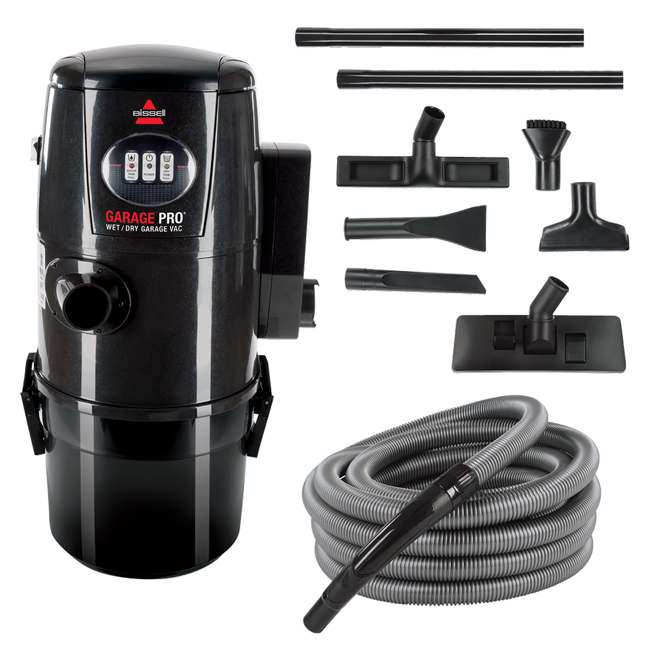 Garage Pro Wet Dry Vac Machine with All Attachments and Hose