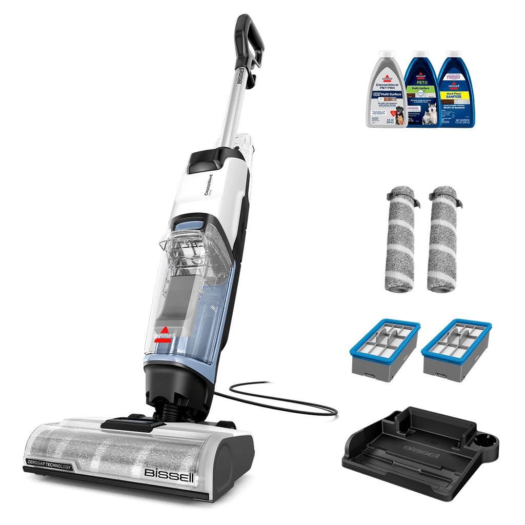 CrossWave Edge with included pack-ins and bonus items.