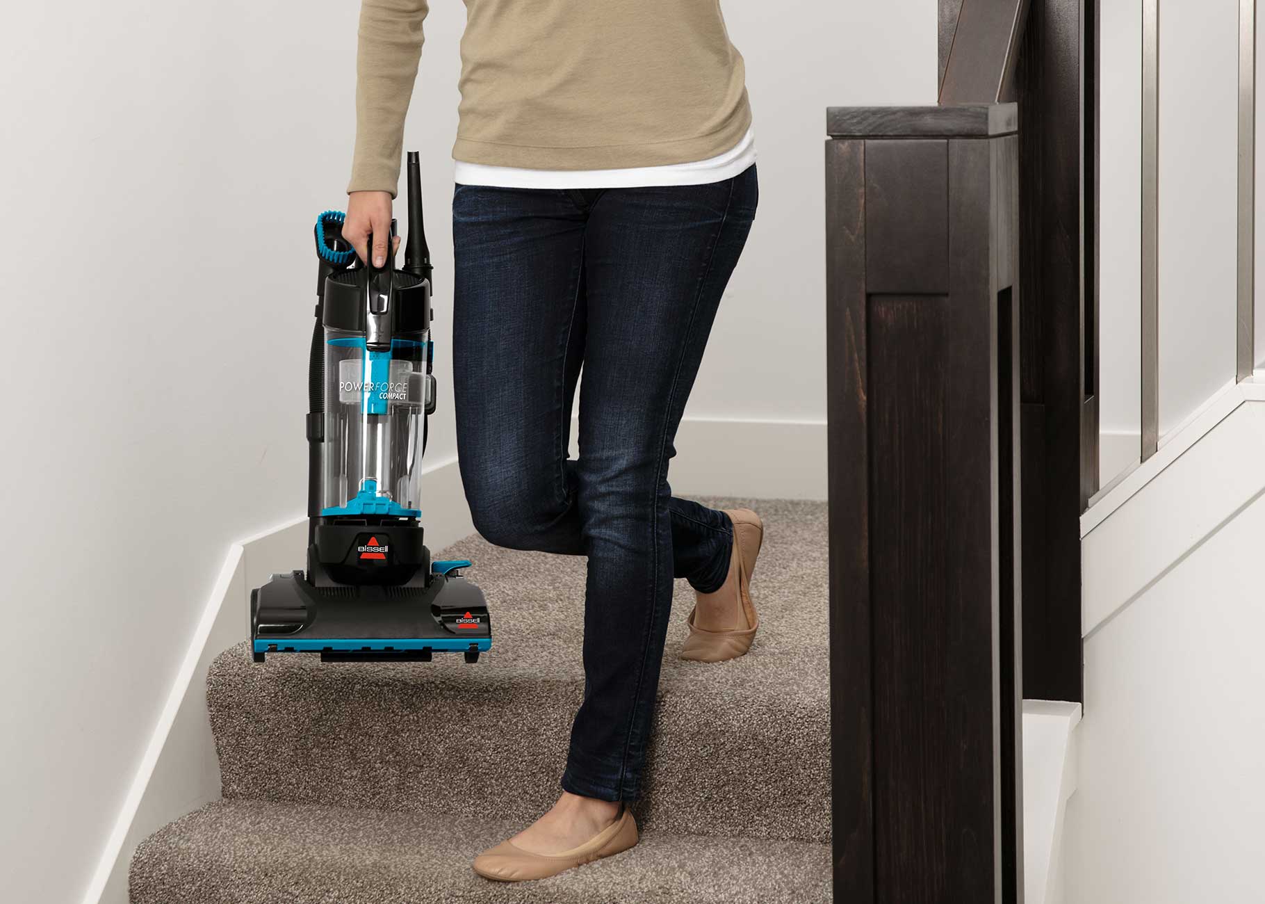 Lightweight carry down stairs