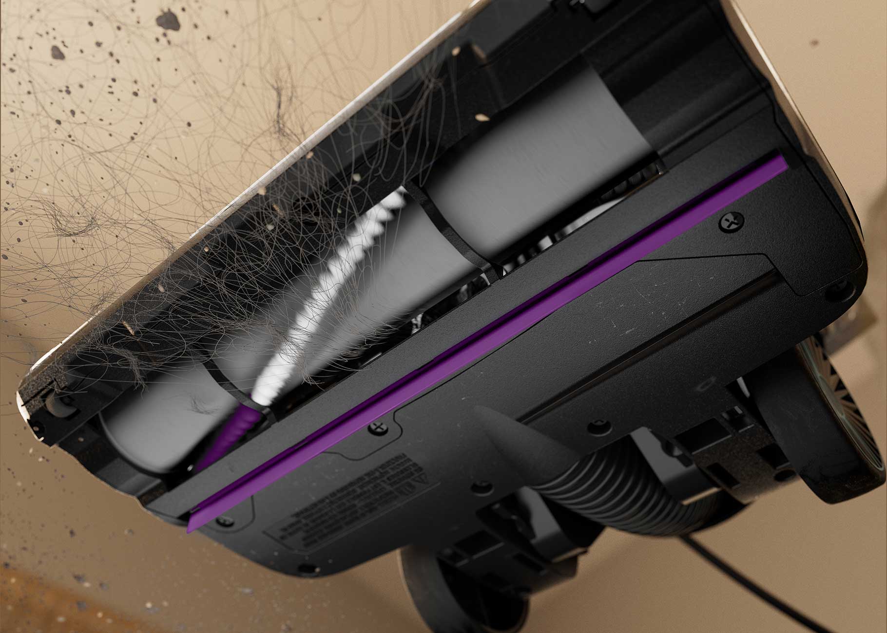 Tangle Free Brush Roll